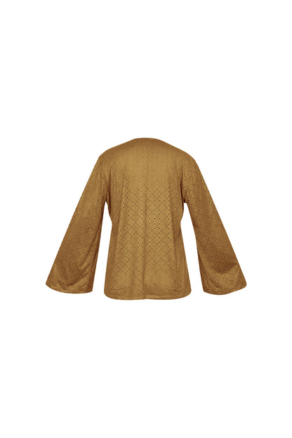 BLUSA ARABICA - CAMEL
