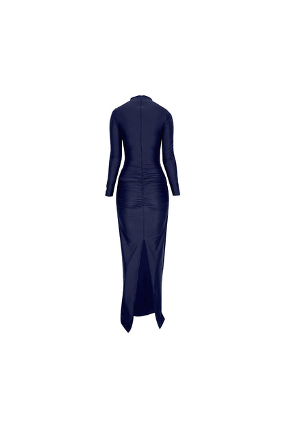VESTIDO DOPPIO - AZUL