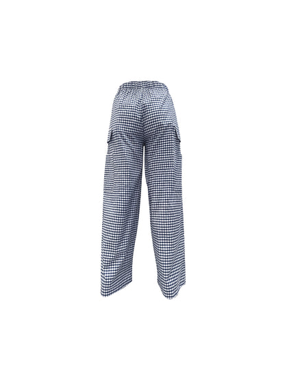 PANTALON CITRON VICHY AZUL