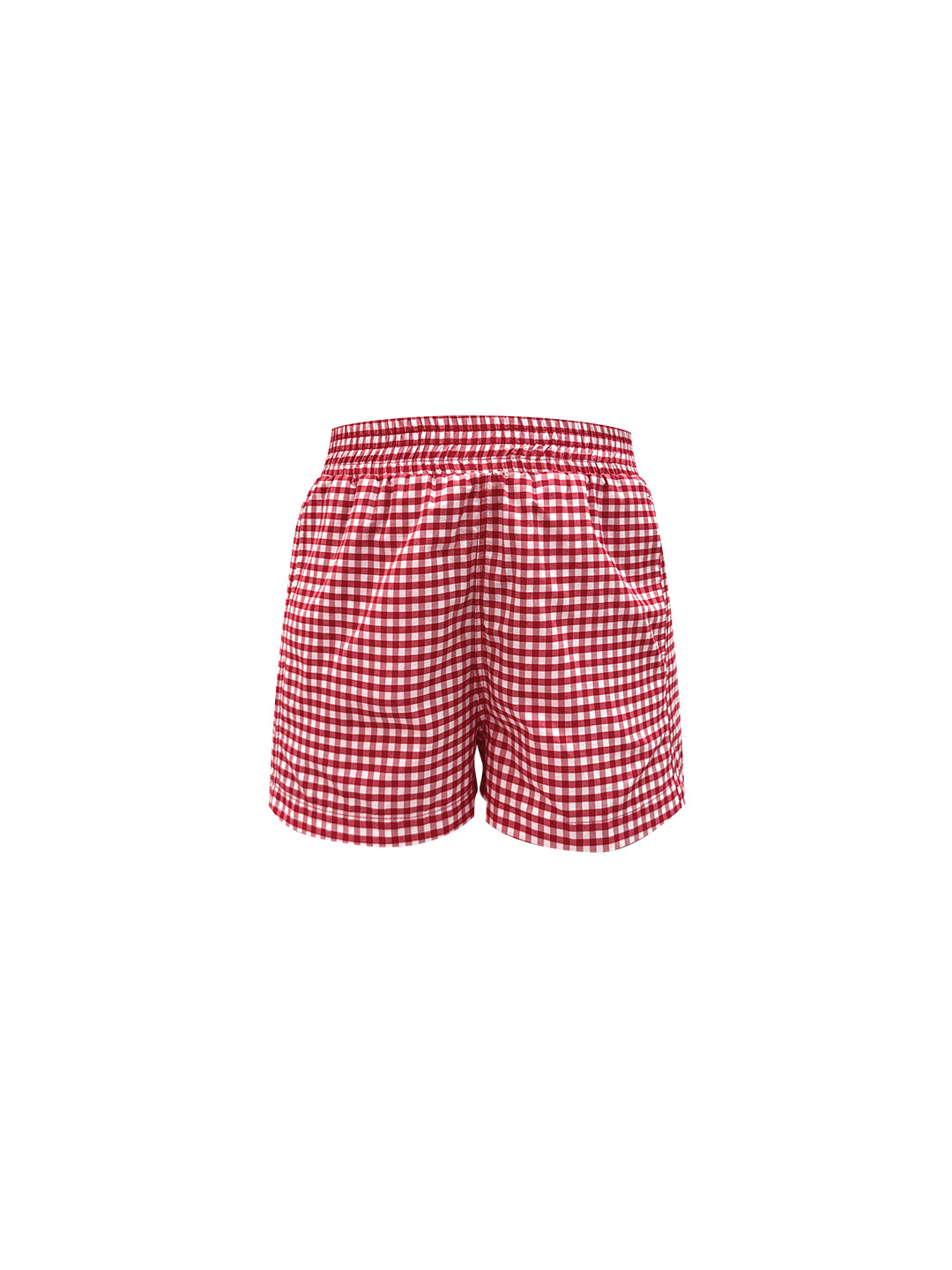SHORT VERNA VICHY ROJO